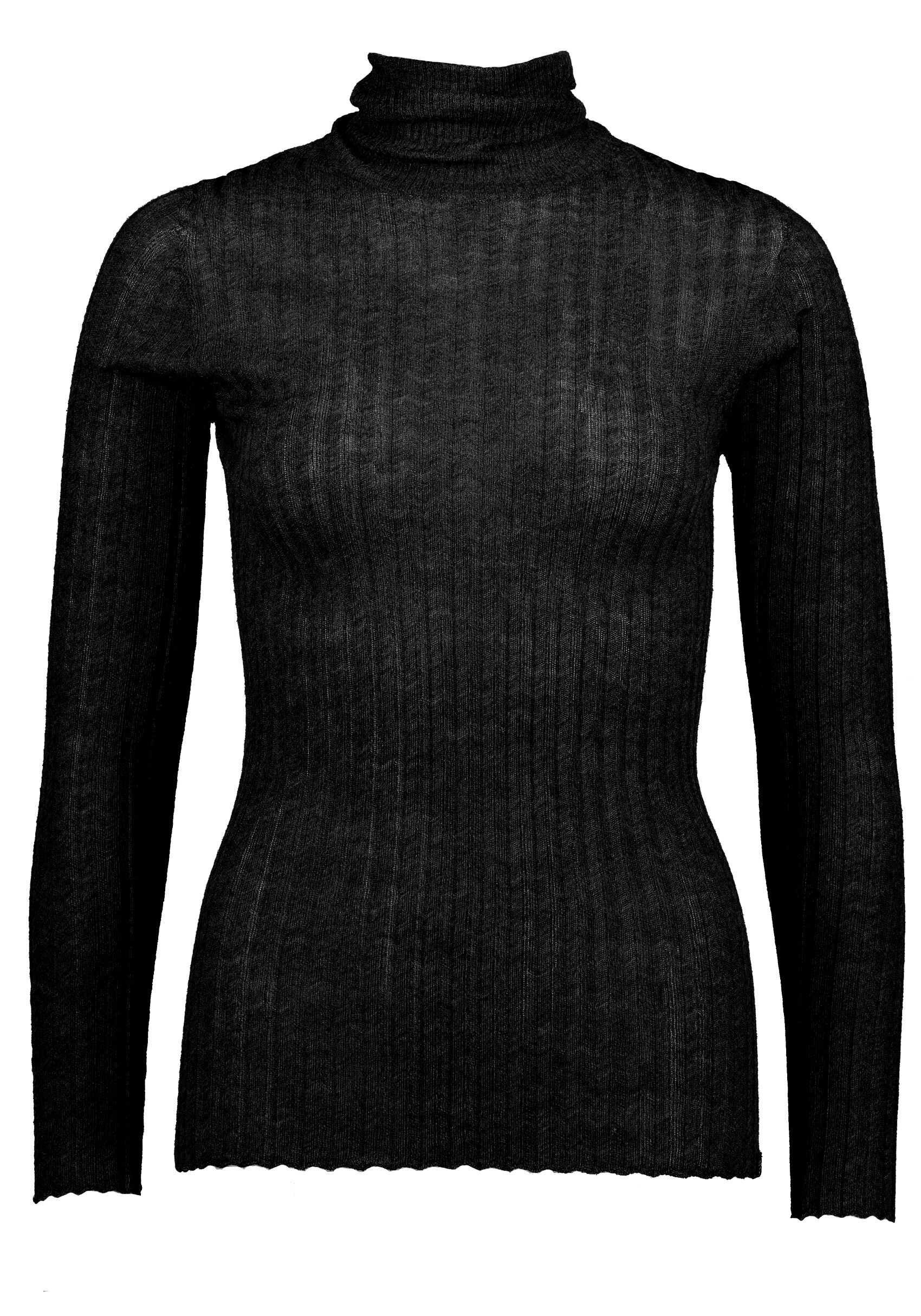 MERINO TULLE SKIVVY (BLACK)- STANDARD ISSUE AW20 Boxing Day Sale