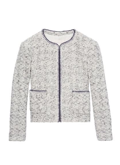 Rebecca taylor speckled tweed jacket online
