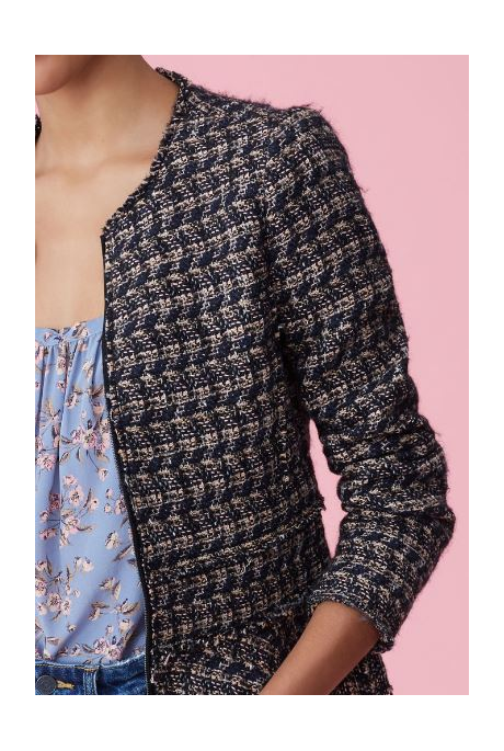 Rebecca taylor multi tweed jacket on sale
