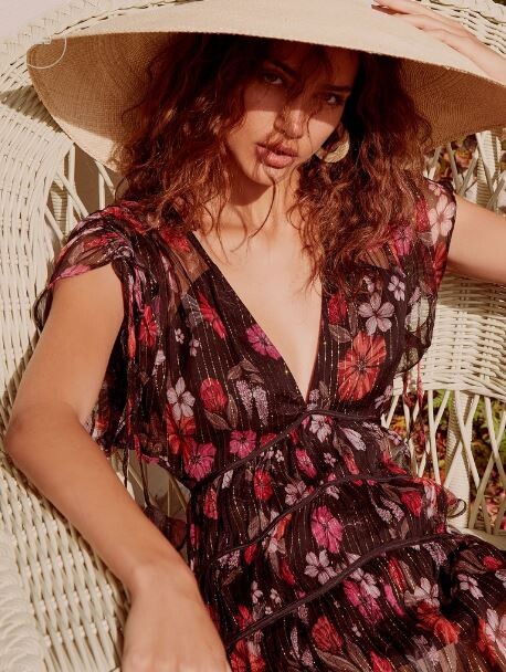 Wild bloom best sale midi dress