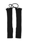 FINGERLESS MITTENS (BLACK)