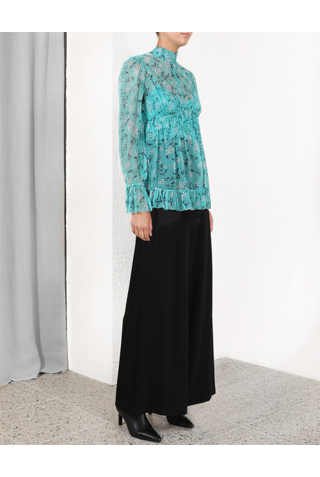 Moncur gathered deals frill dress