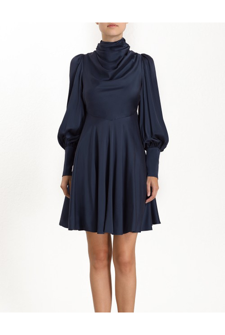 short silk gown styles
