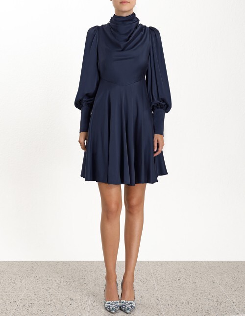 Zimmermann cowl dress discount