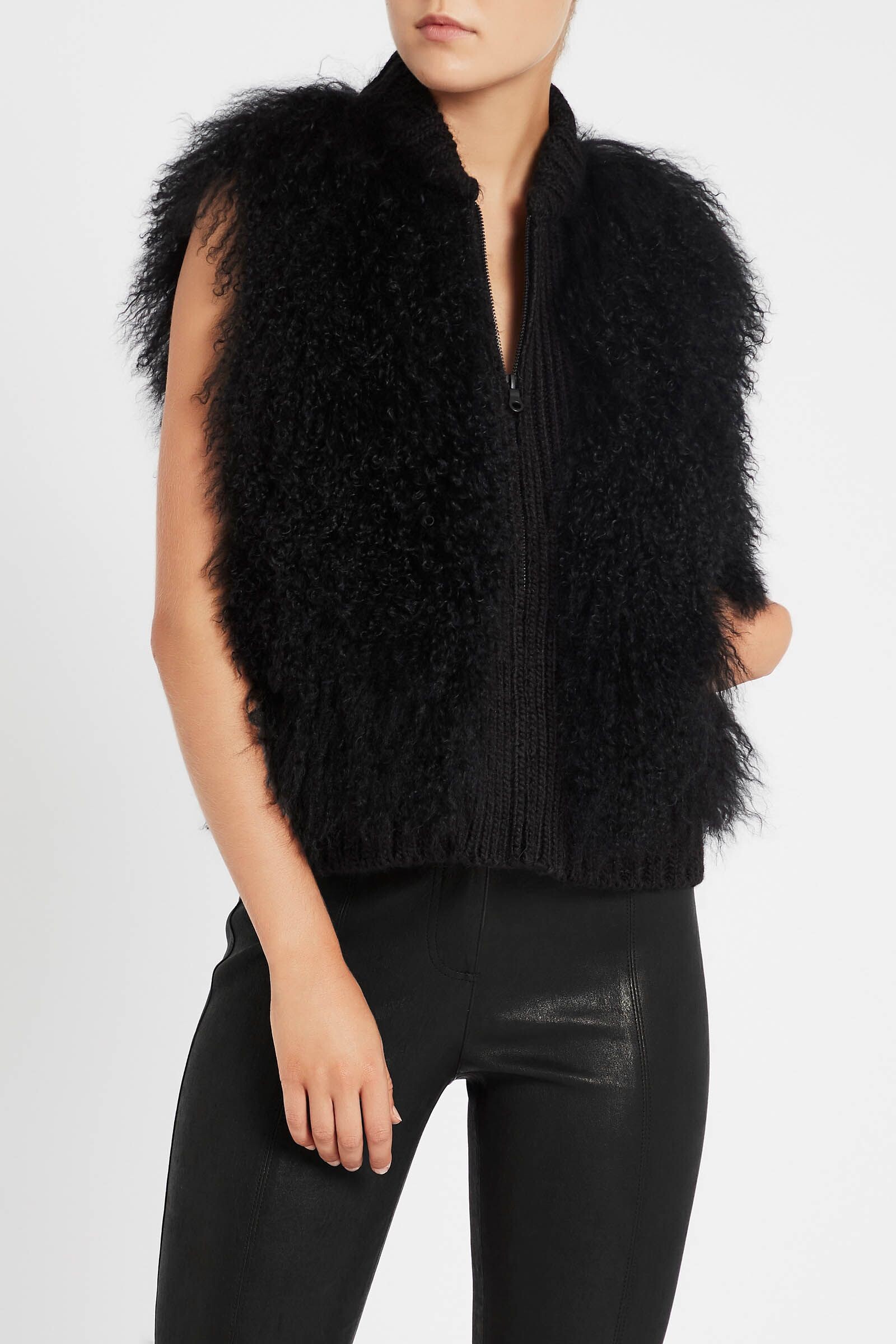 LOVE SONG VEST BLACK SASS BIDE W19 Boxing Day Sale