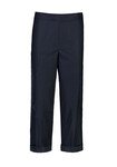 POPLIN CUFFED PANT (NAVY)