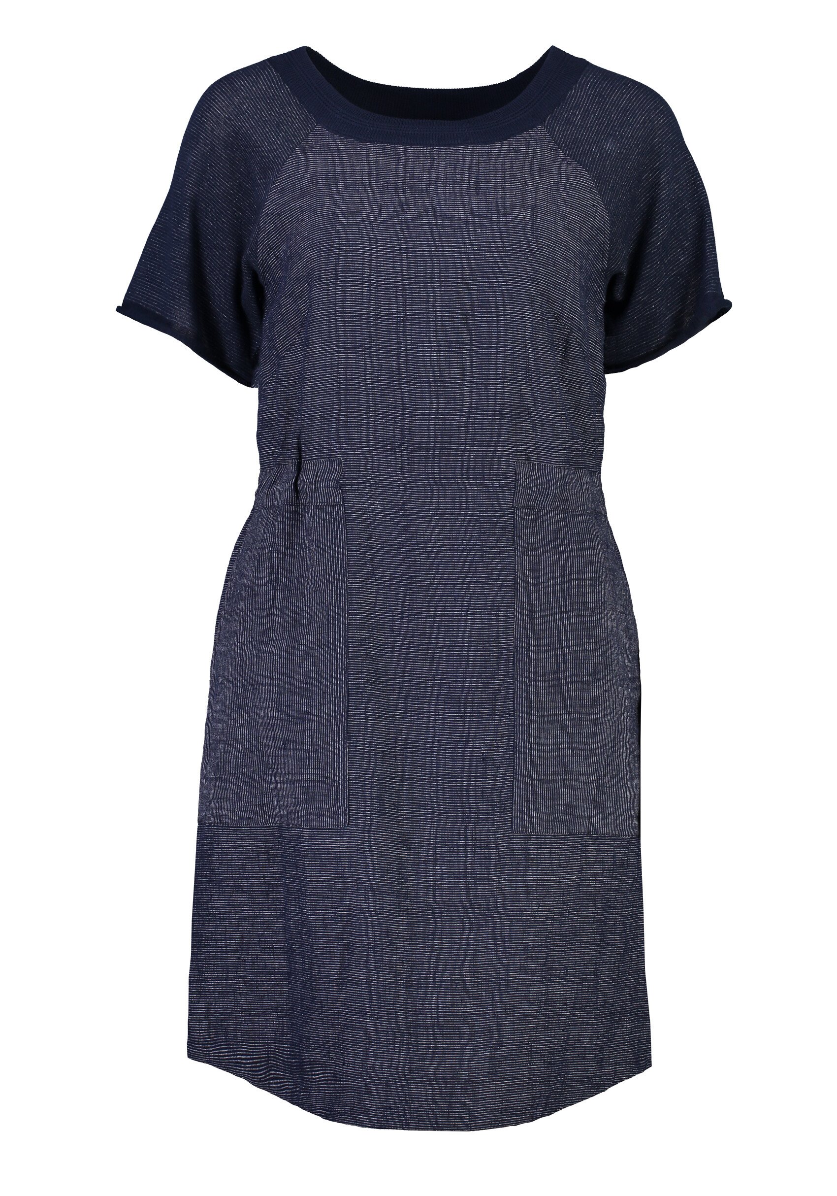 LINEN DRESS (NAVY)- STANDARD ISSUE SP20 Boxing Day Sale