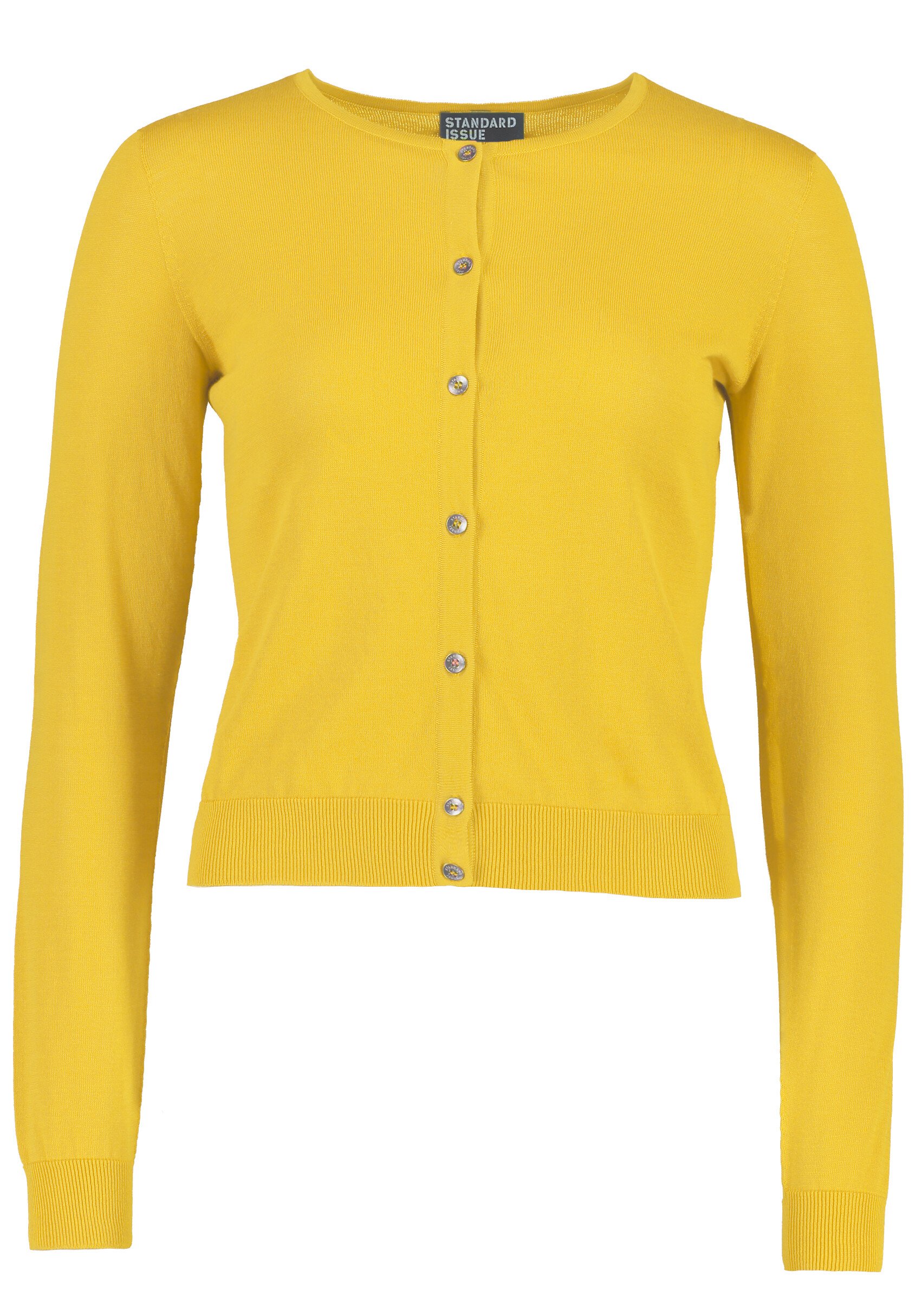 COTTON CREW CARDI (HONEY)- STANDARD ISSUE SP20 Boxing Day Sale