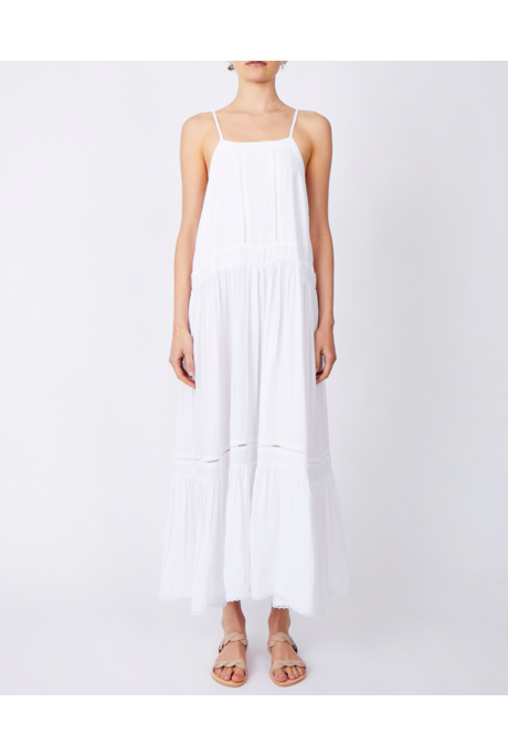 STRAPPY MAXI DRESS (WHITE)