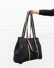 GIGI BAG (BLACK/BEIGE)