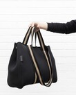 GIGI BAG (BLACK/BEIGE)