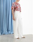 WL WIDE LEG TROUSER (IVORY)