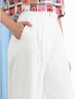 WL WIDE LEG TROUSER (IVORY)