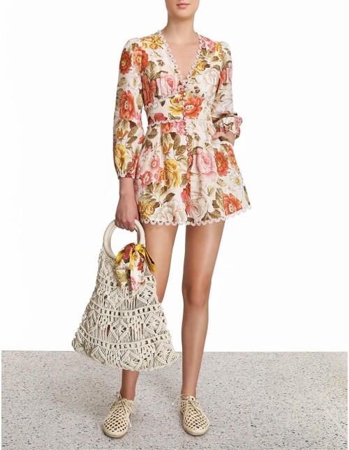 Zimmermann playsuit best sale sale