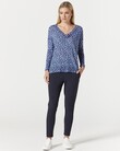 AERIAL SUPERFINE V JUMPER (CORNFLOWER)