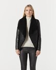 HARPER SHEARLING JACKET (BLACK)