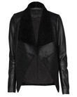 HARPER SHEARLING JACKET (BLACK)