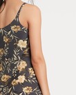 LITA BIAS SLIP DRESS (CHARCOAL LITA)