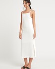 ALENA MIDI DRESS (IVORY)