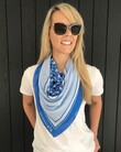 THE CARTER SCARF (BLUE & WHITE)