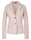 KNITTED AND FELT BLAZER (NUDE)