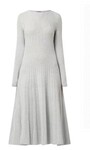 KNITTED DRESS (SILVER GREY)