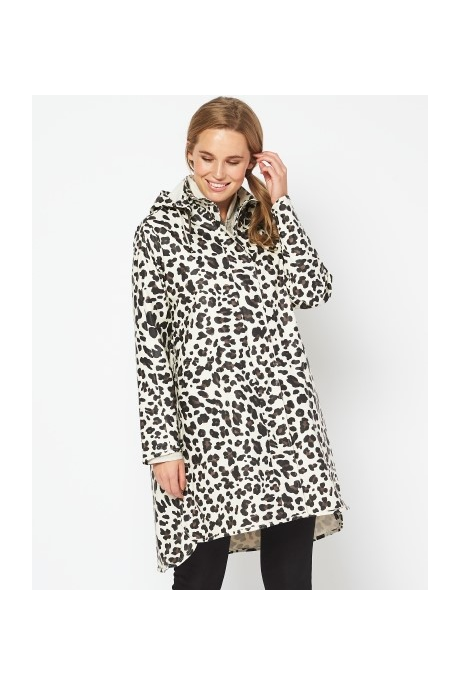 ANIMAL PRINT RAINCOAT (MILK)