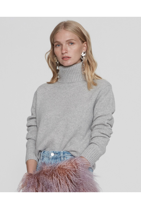 EDDIE CASHMERE SWEATER (STERLING)