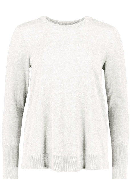 CASHMERE SWING SWEATER (STUCCO)