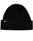 CASHMERE RIB HAT (BLACK)