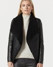 HARPER SHEARLING JACKET (BLACK)