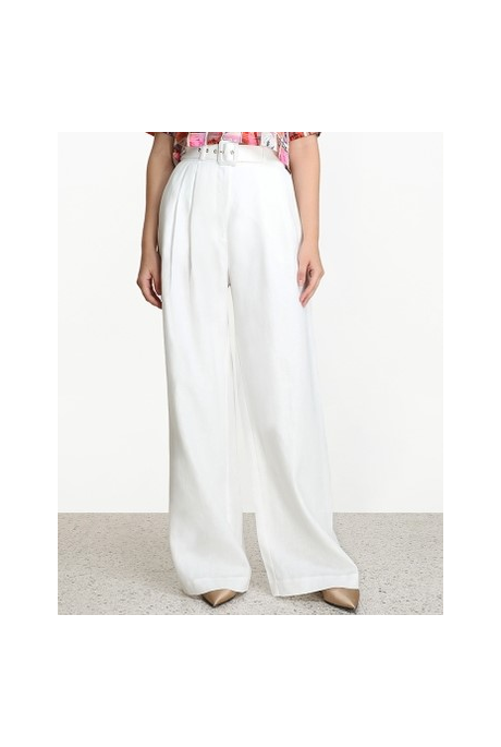 WL WIDE LEG TROUSER (IVORY)