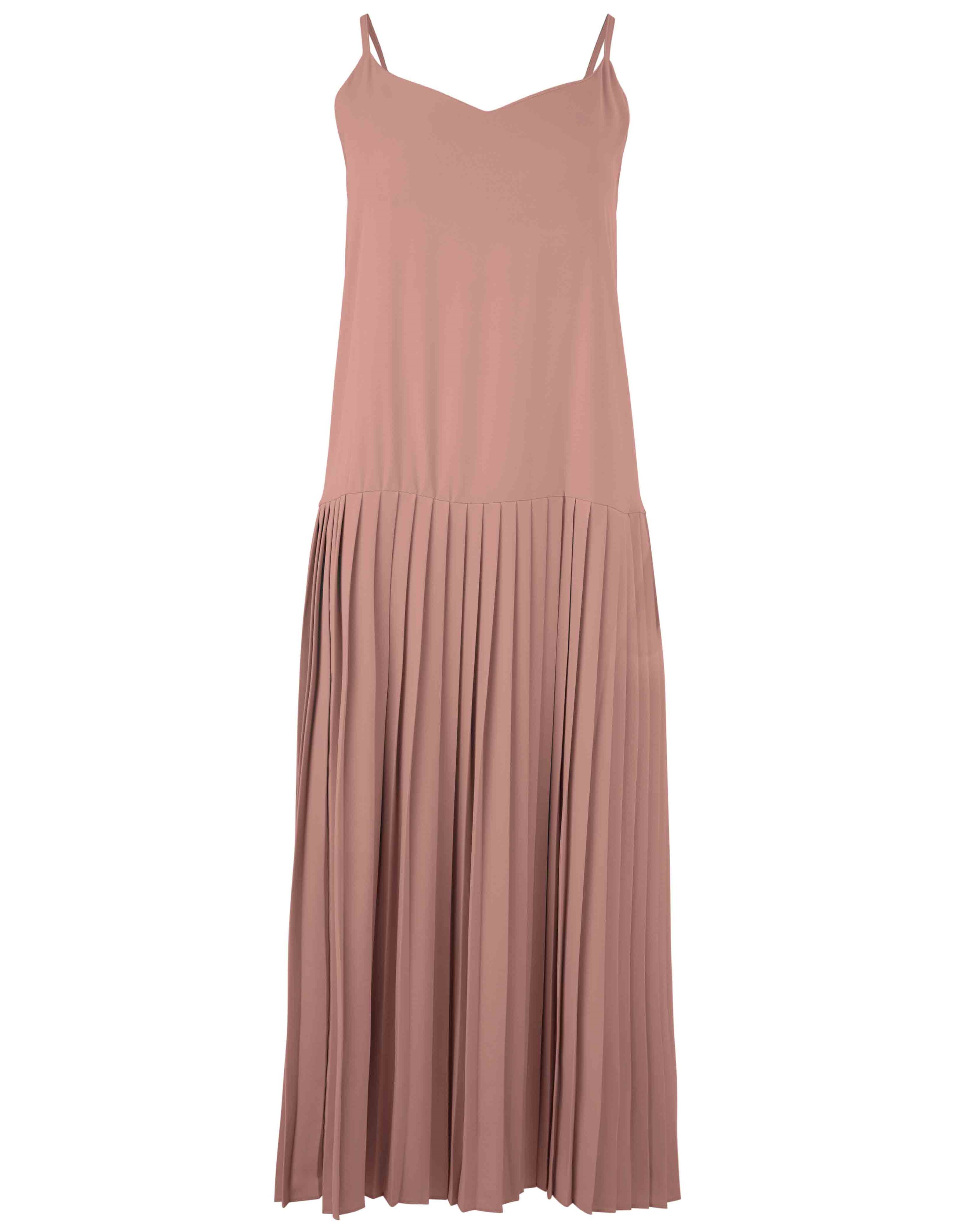 PLEATED LITTLE LIES DRESS (DUSKY ROSE)- TRELISE COOPER W20 Boxing Day Sale