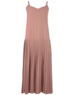 PLEATED LITTLE LIES DRESS (DUSKY ROSE)