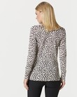 AERIAL SUPERFINE CREW JUMPER (PEBBLE PRINT)