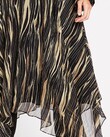 CRAVE YOU SKIRT (BLACK/GOLD PRINT)