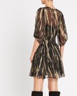 CRAVE YOU DRESS (BLACK/GOLD PRINT)