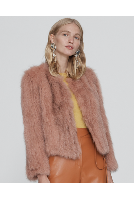 ELLE FOX JACKET (NUDE BLUSH)