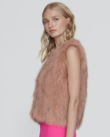 CELINE FOX VEST (NUDE BLUSH)