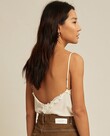 SARAH SILK CAMISOLE (OFF WHITE)