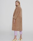 LOUIS LONG SHEARLING COAT (TAN)