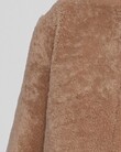 LOUIS LONG SHEARLING COAT (TAN)