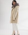 THE ISLA PARKA (SAND/SMOKE GREY)