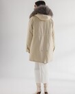 THE ISLA PARKA (SAND/SMOKE GREY)