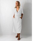 FRIEDA SHIRT DRESS (WHITE)