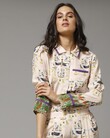 PENELOPE BUTTON UP SHIRT (EGYPTIAN GODDESS)