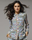 PENELOPE BUTTON UP SHIRT (BAROQUE ELEPHANT)