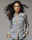 PENELOPE BUTTON UP SHIRT (BAROQUE ELEPHANT)