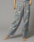 PENELOPE PLEAT PANT (BAROQUE ELEPHANT)