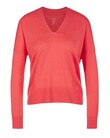 V NECK SWEATER (LIGHT RED)